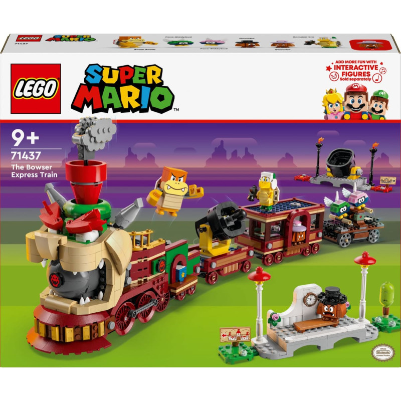 Lego 71437 Super Mario Bowser's Express Train, construction toy