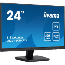 Iiyama ProLite XU2493HSU-B7 kompiuterio monitorius 60,5 cm (23.8") 1920 x 1080 pikseliai „Full HD“ LED Juoda
