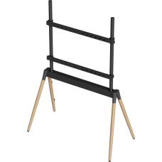 Gembird TV SET ACC FLOOR STAND 55-86"/BLK/WOOD TVS-86F-01-BK GEMBIRD