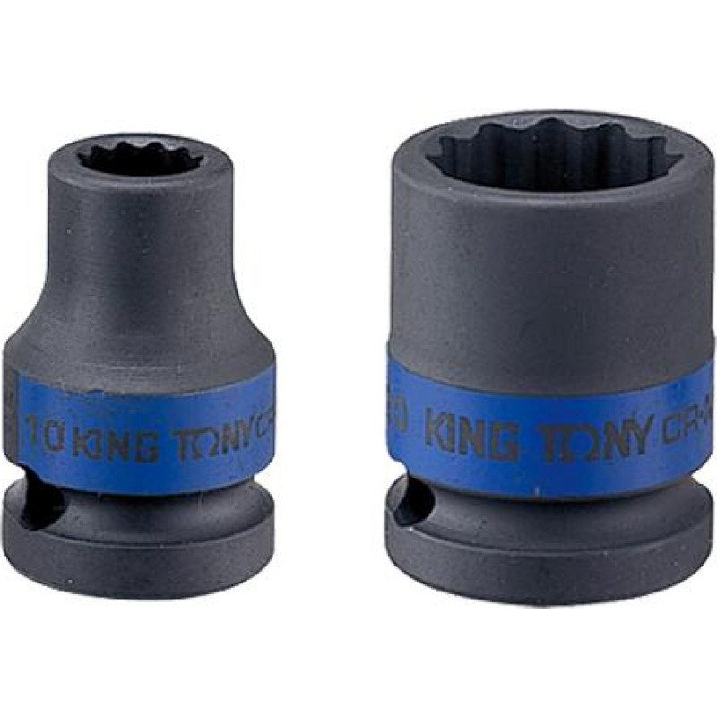 King Tony NASADKA KR&Oacute;TKA UDAROWA 3/4" 38mm x 57mm, 12-KĄTNA