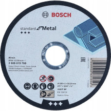 Bosch MET125MM X 1,0MM X 22MM STANDARD FOR METAL