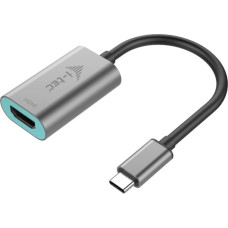 I-Tec Metal C31METALHDMI60HZ vaizdo kabelio adapteris 0,15 m C tipo USB HDMI Pilka, Turkis