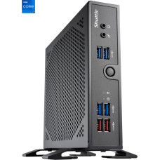 Shuttle XPC slim DS50U7, Barebone (black, without operating system)
