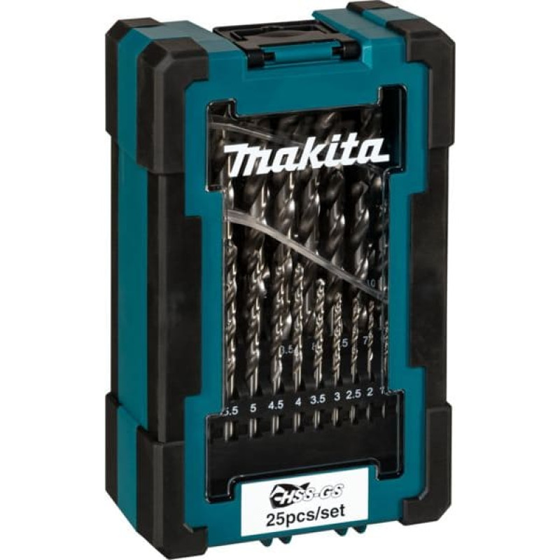 Makita D-78368 Metallbohrer-Set HSS-GS 25-tlg.