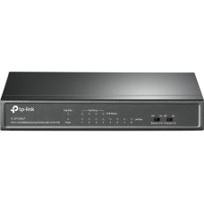 Tp-Link TL-SF1008LP tinklo komutatorius Ne-valdomas Fast Ethernet (10/100) Maitinimas per Eternetą (PoE) Juoda