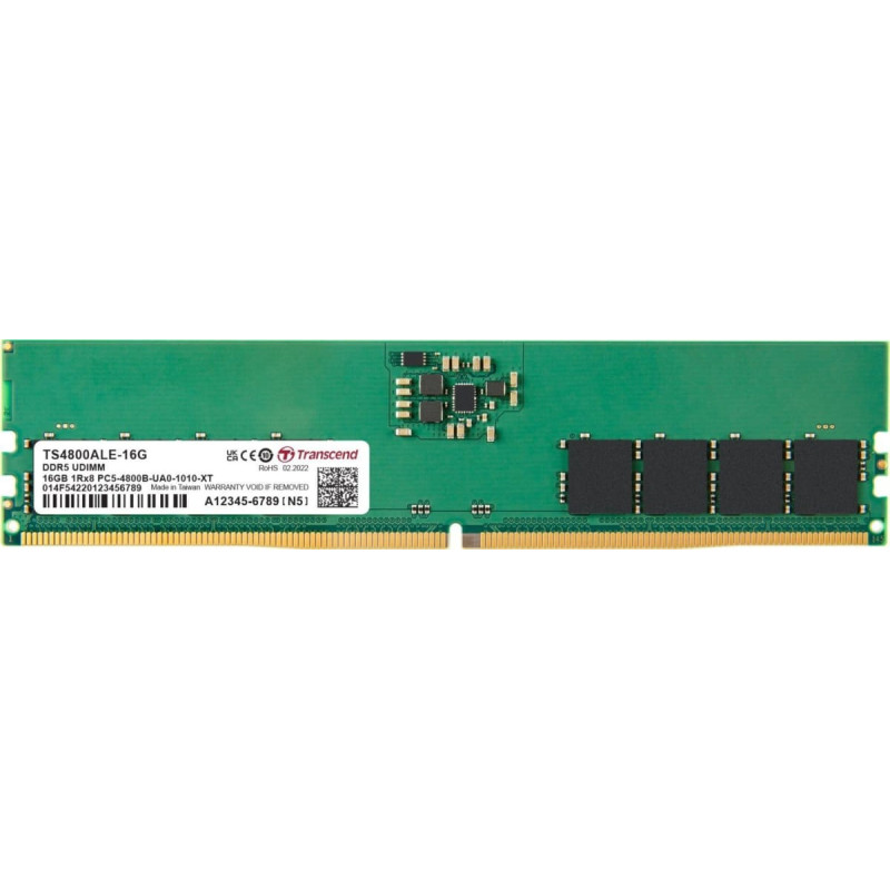 Transcend JetRAM DDR5 4800 16GB U-DIMM