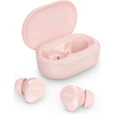 Philips TAT1209PK/00 Ausinės be mikrofono ir ausinės su mikrofonu Laisvų rankų įranga True Wireless Stereo (TWS) Įkišamos į ausį Skambučiai / muzika Bluetooth Rožinė