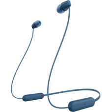 Sony WI-C100 Laisvų rankų įranga Bevielis Įkišamos į ausį Skambučiai / muzika Bluetooth Mėlyna