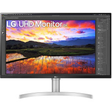 LG 32UN650K-W kompiuterio monitorius 81,3 cm (32") 3840 x 2160 pikseliai 4K Ultra HD LED Balta