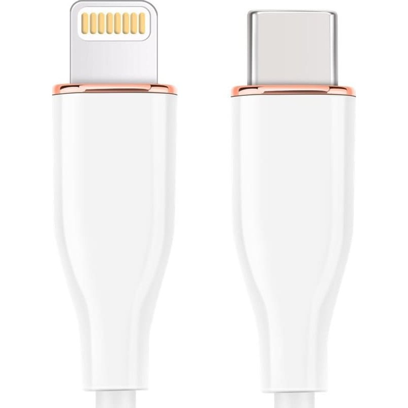 Gembird CABLE LIGHTNING TO USB-C 1.5M/CC-USB2S-CM8PM-1.5M-W GEMBIRD