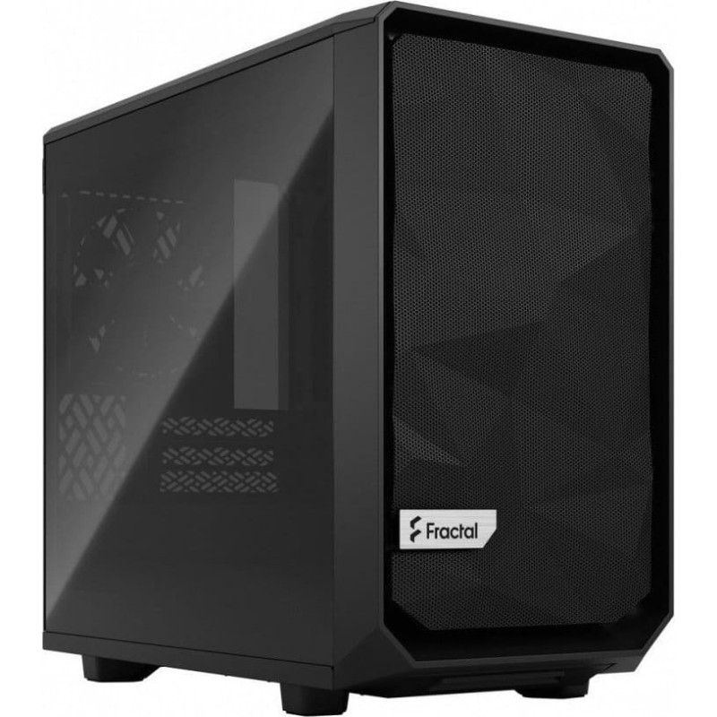Fractal Design Meshify 2 Nano black TG dark tint, tower case (black, Tempered Glass)