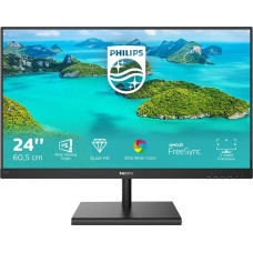 Philips 245E1S/00 - 23.8 - LED, QHD, AMD Free-Sync, 75 Hz, black