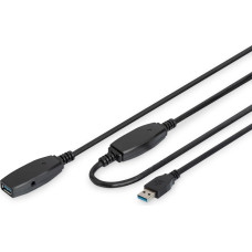 Digitus USB cable Digitus USB-A - USB-A 15 m Black (DA-73106)
