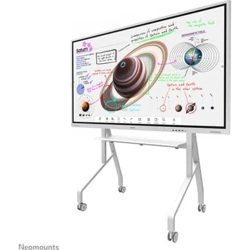 Neomounts Stand FL50-525WH1 Trolley 55 - 86 inch White 76kg 100x100-900x600