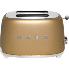 Smeg TSF01CHMEU Toaster champagner matt