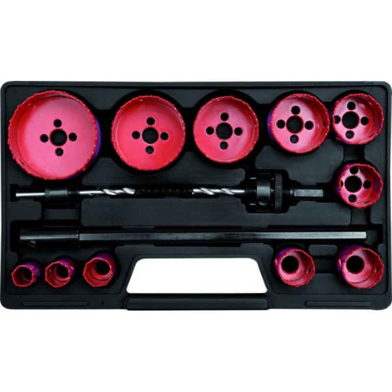 Yato KOMPLET OTWORNIC BIMETALOWYCH 7 elem. 19-76mm  3381