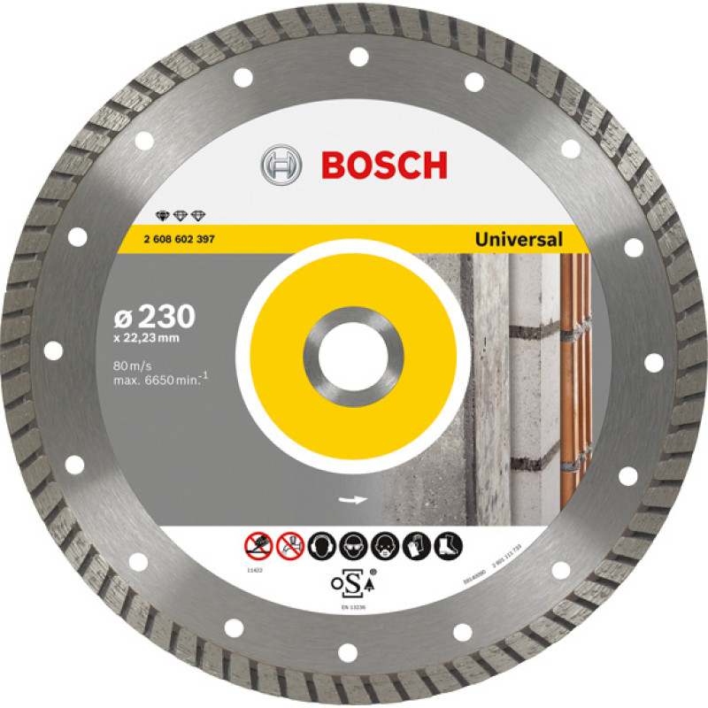 Bosch DIAMOND DISC 150X22 TUR UNIV