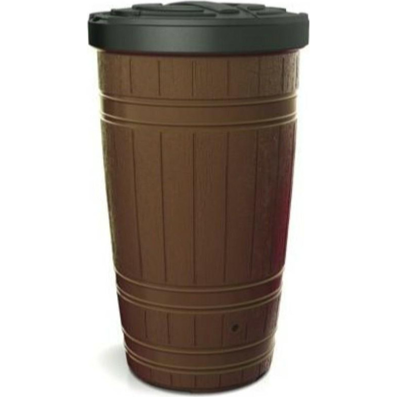 Prosperplast POJEMNIK NA DESZCZÓWKĘ WOODCAN BRĄZ 265L