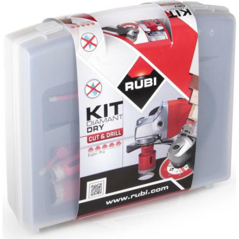 Rubi ZESTAW WIERTEŁ DRYGRES 6szt PL