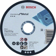 Bosch MET125MM X 1,0MM X 22MM STANDARD FOR METAL