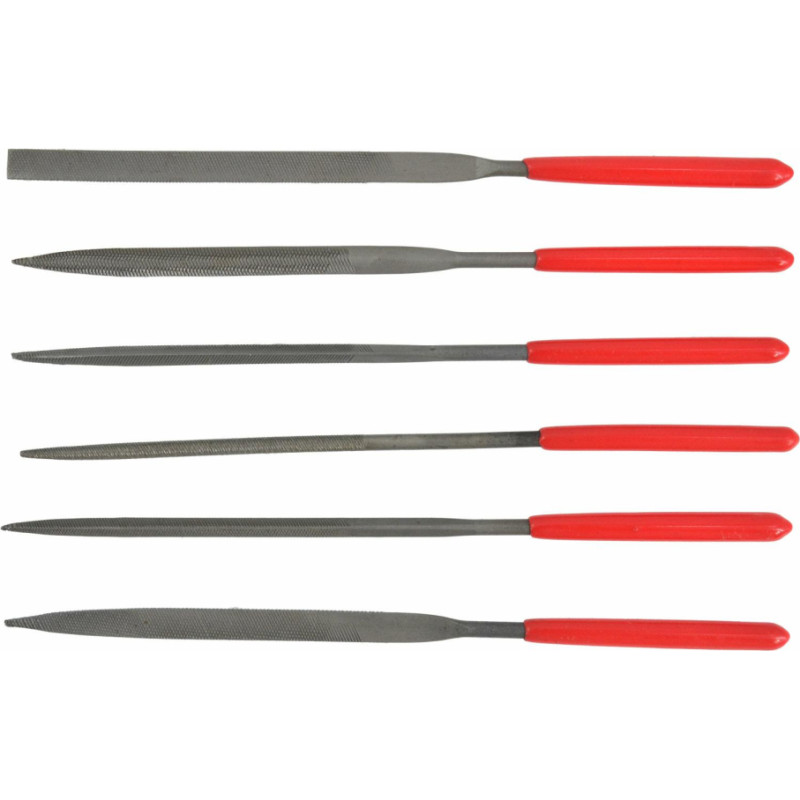 Awtools AW METAL NEEDLE FILE SET 6pcs 3x140x65mm