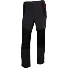 Beta SPODNIE ROBOCZE SOFTSHELL, WZMOCNIONE MATERIAŁEM OXFORD, SZARO-CZARNE, ROZMIAR XL