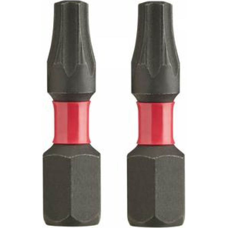 Milwaukee KOŃCÓWKA T30 x 25mm/2szt. SHOCKWAVE