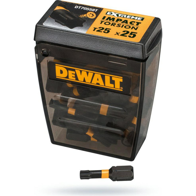 Dewalt End T25x25/25 pieces (DT70558T-QZ)