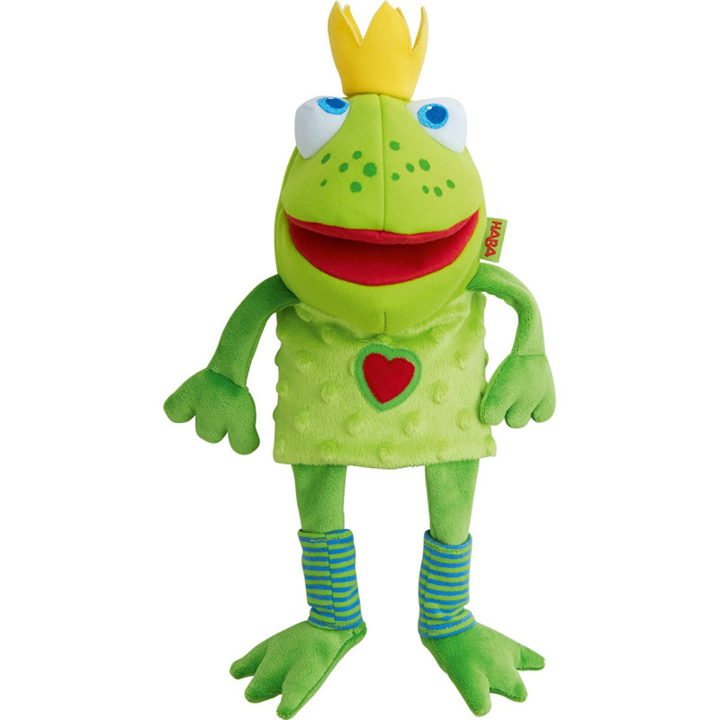 Haba Glove puppet Frog King (300490)