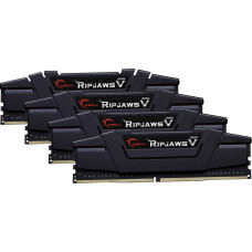 G.skill DDR4 - 64 GB -3600 - CL - 18 - Quad-Kit, Ripjaws V (black, F4-3600C18Q-64GVK)