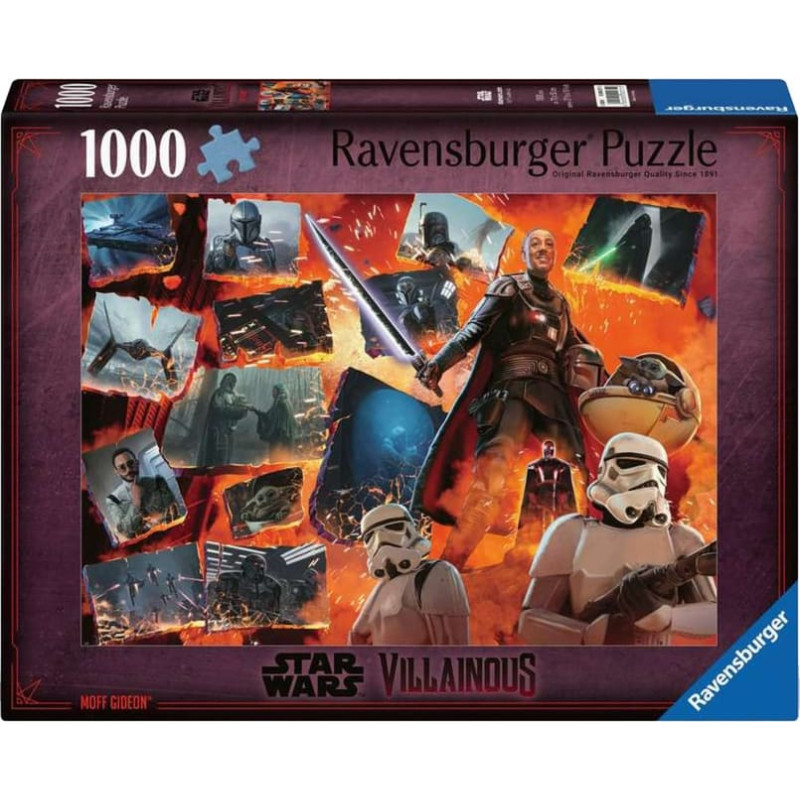Ravensburger Puzzle Star Wars Villainous: Moff Gideon (1000 pieces)