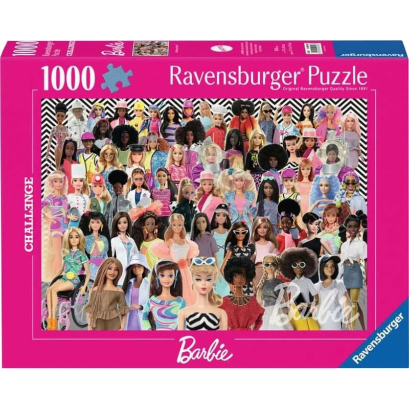 Ravensburger Puzzle Challenge Barbie (1000 pieces)