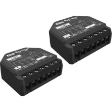 Shelly 2PM Gen3, Relay (black, 2 channels, pack of 2)