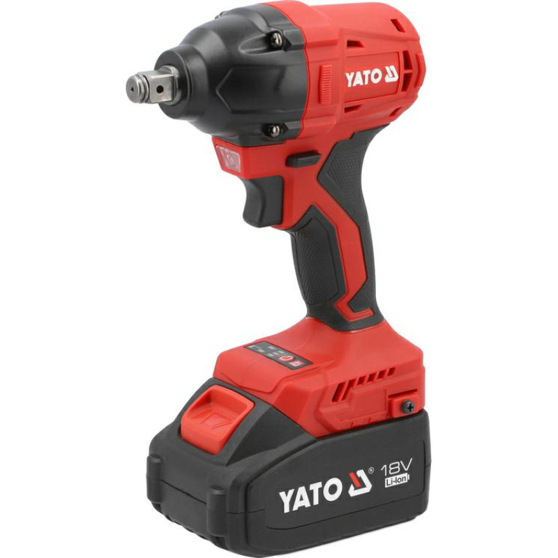 Yato KLUCZ UDAROWY BEZSZCZO 18V 350Nm 2x4,0Ah