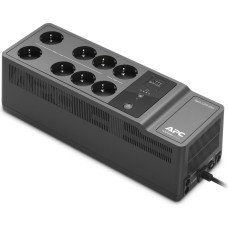 APC Back-UPS 650VA 230V 1 USB charging port - (Offline-) USV nepertraukiamo maitinimo resursai (UPS) Budėjimo režimas (neprisijungus) 0,65 kVA 400 W 8 AC išvestis(ys / čių)