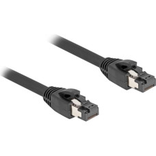 Delock network cable RJ-45 Cat.8.1 S/FTP, up to 40 Gbps (black, 10 meters)