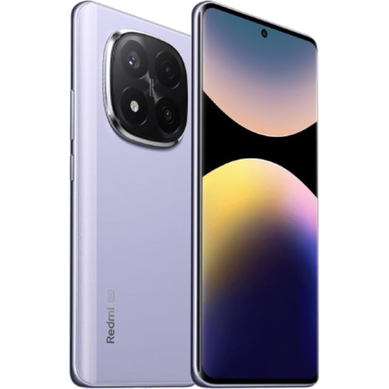 Xiaomi Redmi Note 14 Pro+ 5G - 6.67 -  512GB, mobile phone (Lavender Purple, HyperOS, back with vegan leather, 12 GB)