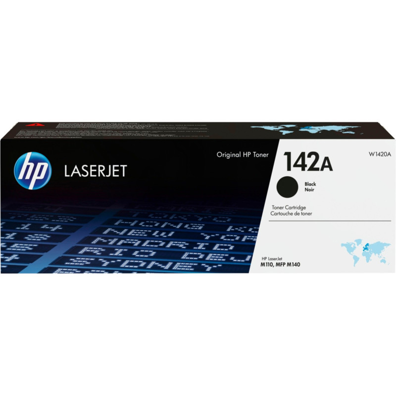 HP Toner W 1420 A black No. 142 A
