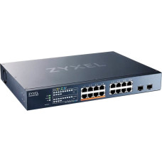 Zyxel XMG1915-18EP Valdomas L2 2.5G Ethernet (100/1000/2500) Maitinimas per Eternetą (PoE)