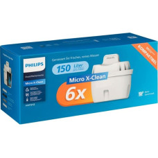 Philips Micro X-clean Wasserfilterkartuschen 6-pack