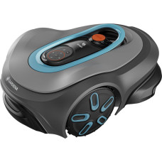 Gardena robotic lawnmower smart SILENO max 1,200m? (grey/turquoise, Li-ion battery, LONA technology)