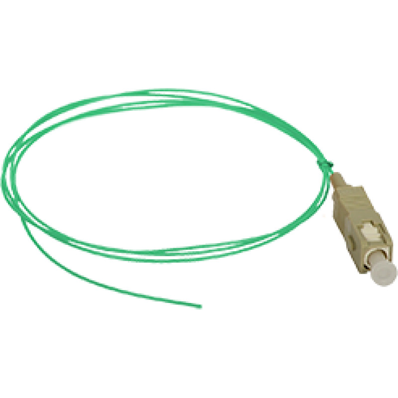 Alantec FO Pigtail MM OM3 1G 50/125 wtyk SC dł. 2 m (FOI-SC-5MM-2-3)