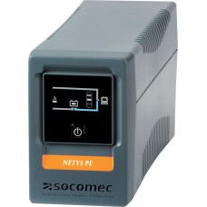 Socomec NETYS PE NPE-0650 nepertraukiamo maitinimo resursai (UPS) „Line-Interactive“ 0,65 kVA 360 W 4 AC išvestis(ys / čių)