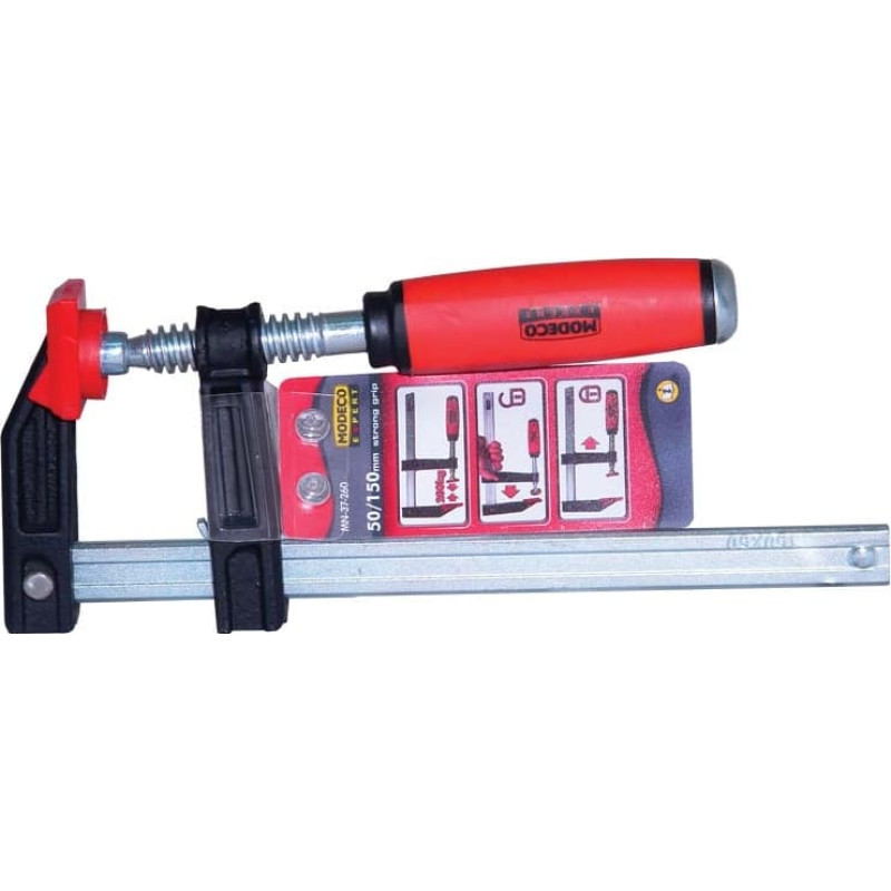 Modeco Ścisk stolarski STRONG 50x200mm - MN-37-262