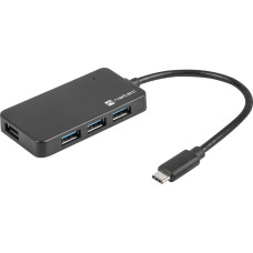 Natec HUB USB Natec SILKWORM 4x USB-A 3.0 (NHU-1343)