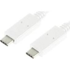 Logilink USB cable LogiLink USB-C - USB-C 1 m White (CU0131)