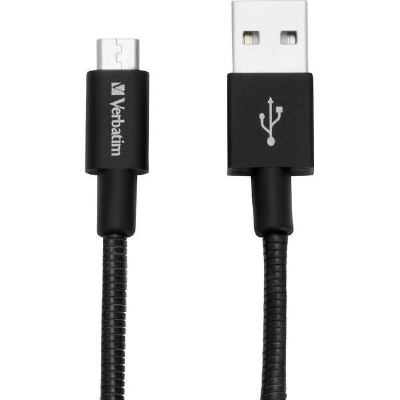 Verbatim USB cable Verbatim USB-A - microUSB 0.3 m Black (48866)