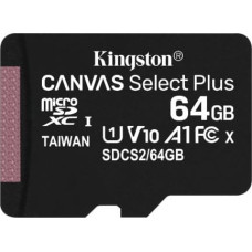 Kingston MEMORY MICRO SDXC 64GB UHS-I/SDCS2/64GBSP KINGSTON