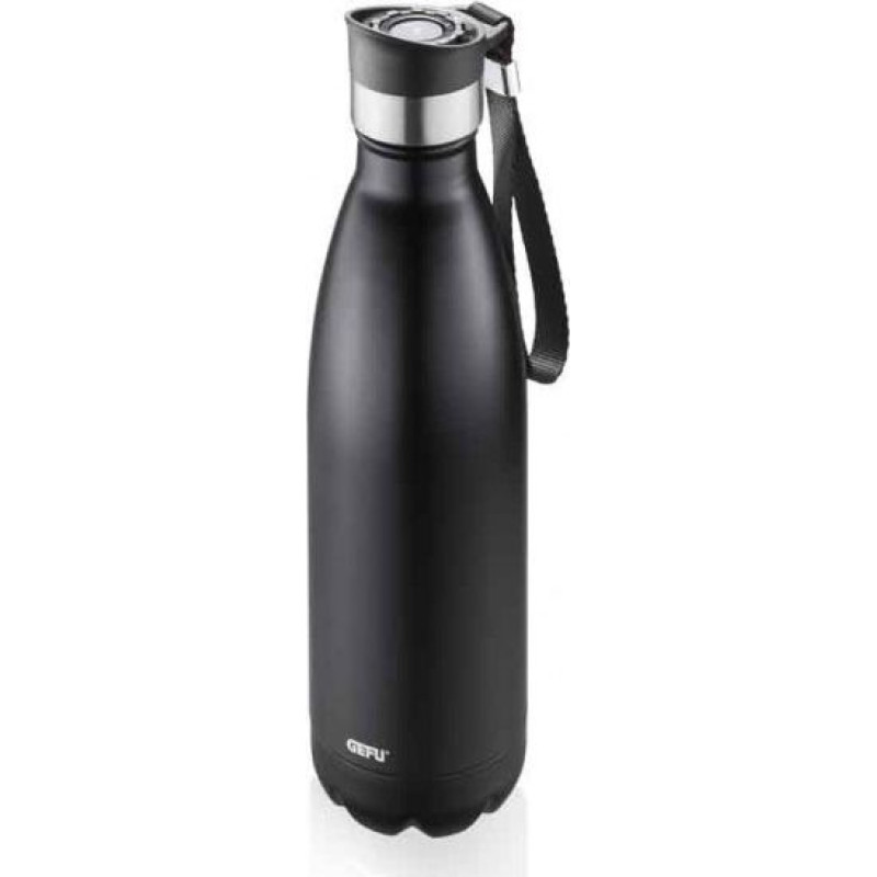 Gefu OLIMPIO thermal bottle, black, 500ml