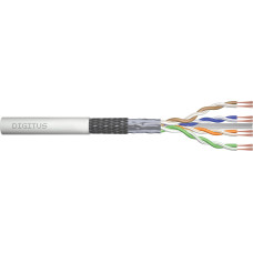 Digitus Data-processing cable DIGITUS cat.6, SF/UTP, link, AWG 26/7, LSOH, 100m, grey, cardboard
